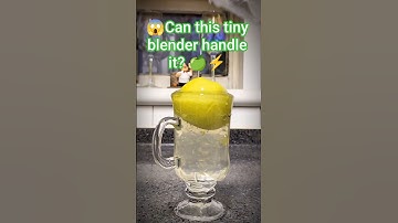 Crazy Apple Blend 🍏⚡ | Portable Blender ASMR #shorts