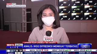 IHSG Jumat (1/10) Pagi Dibuka di Zona Merah, Melemah 0,28 Persen