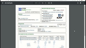 Códigos Fuente PHP. Timbrar CFDI 4.0, Recepción de pagos.