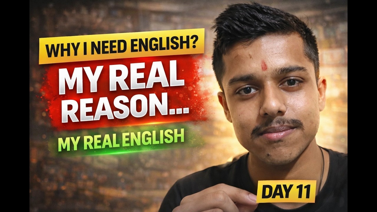 DAY 11 | Why Am I Speaking english