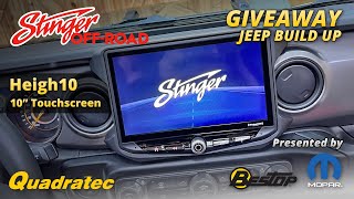 Stinger Off-Road Heigh10 with Blind Spot & Front View Cameras - Win This Jeep!