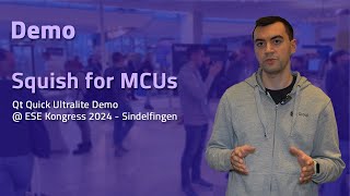 Squish for MCUs Qt Ultralight Demo @ ESE Kongress 2024
