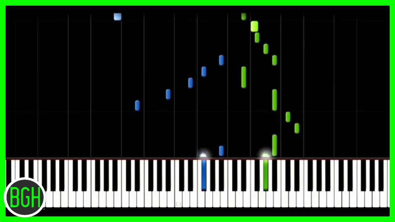 "Bad Apple" TouHou - "Easy" Piano Tutorial Chords - Chordify