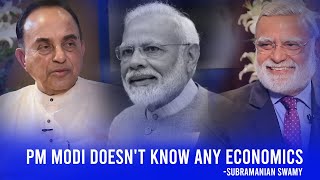 PM Modi doesn't know any economics: Subramanian Swamy | ThinkEdu2020