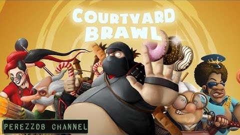 Courtyard Brawl - Random Tower Defense android game first look gameplay español 4k UHD