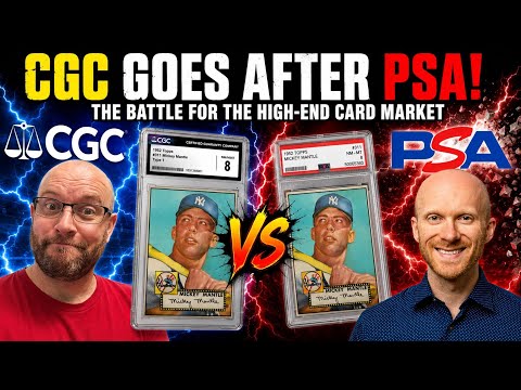 CGC Taking On PSA? | PSA's Backlog | LeBron Ruining His Legacy? | This Week In Sports Cards!