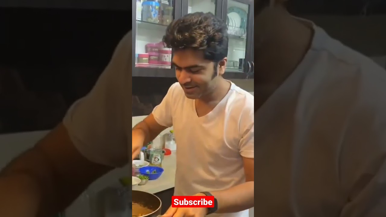 STR silambarasan Mass look for Corona Kumar movie 