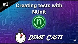 Creating tests with NUnit