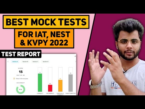 CBT Mock Tests for IAT + NEST + KVPY 2022? Computer Interface |  IISER | NISER | IISc