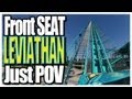 Leviathan Front Seat (Just POV) Canada&#39;s Wonderland 2012