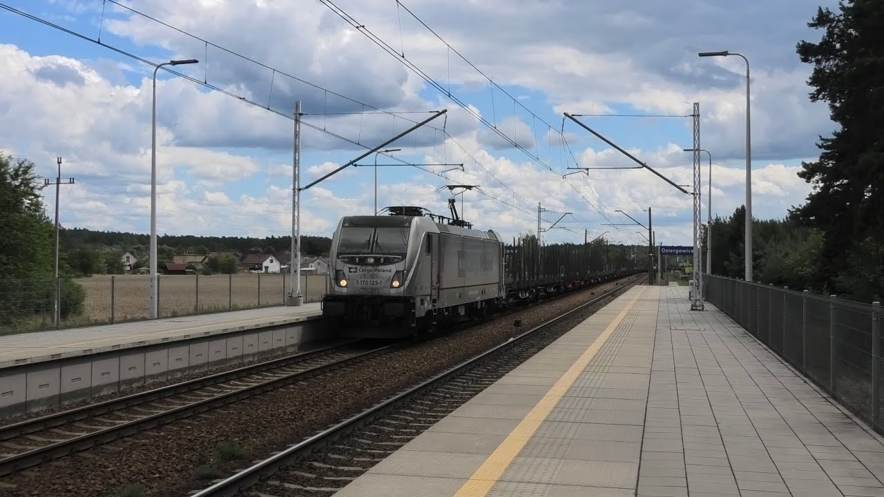 Pociągi towarowe na podg. Dziergowice