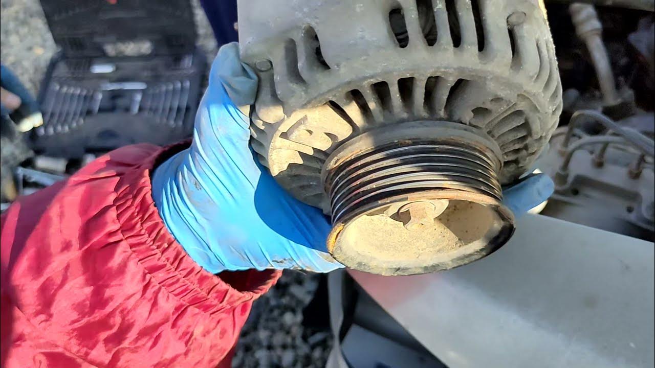 2000 Honda Accord Alternator Removal - YouTube