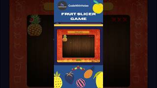 Fruit Slicer Game . #games #coding #html5 #css #javascript screenshot 5