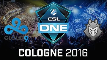 Cloud9 vs G2.Esport | shox in action! | ESL Cologne One 2016 | Offline Qualifier