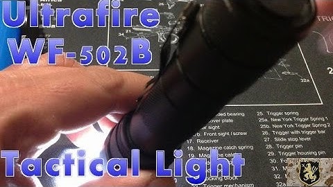 Ultrafire WF 502B Tactical Light