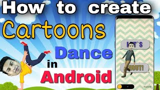 How to make funny cartoon dance video with android । Cartoon Dancing app with face । Picture dance screenshot 2
