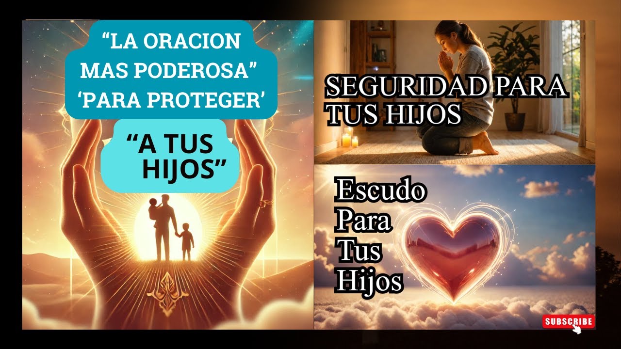 ¡La Oración Más Poderosa Para Proteger a Tus Hijos! - YouTube