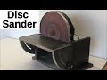 How to Make a Disc Sander- DIY 12 inch Disc Sander