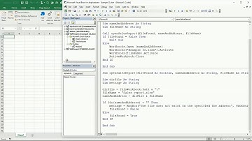 32 ENG VBA Excel   How to check if a file exists and if so how to open it activate it and close it