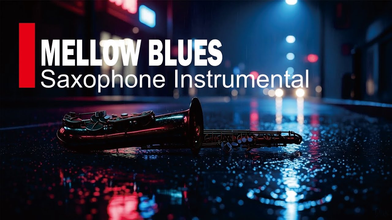 Chill Blues Saxophone Instrumental | Background Music