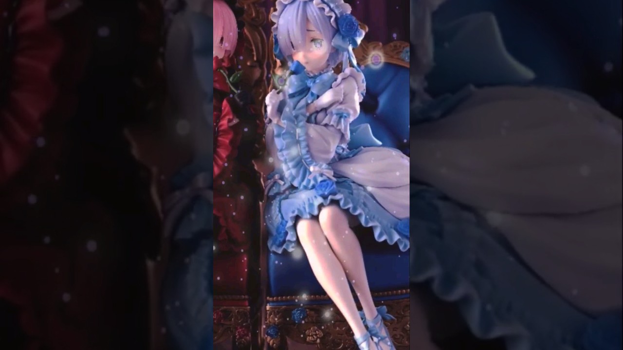 Incredible Rem and Ram Anime Figure from re:zero 