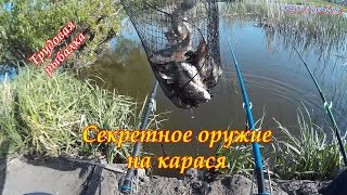 Трудовая рыбалка. Секретное оружие на карася.