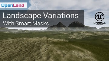 Add Unreal Engine Landscape Variations with OpenLand Smart Masks