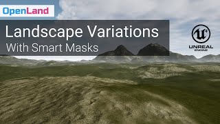 Add Unreal Engine Landscape Variations with OpenLand Smart Masks