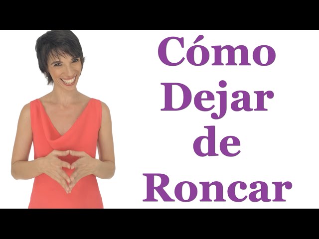 heroico Semejanza incluir Cómo dejar de roncar - YouTube