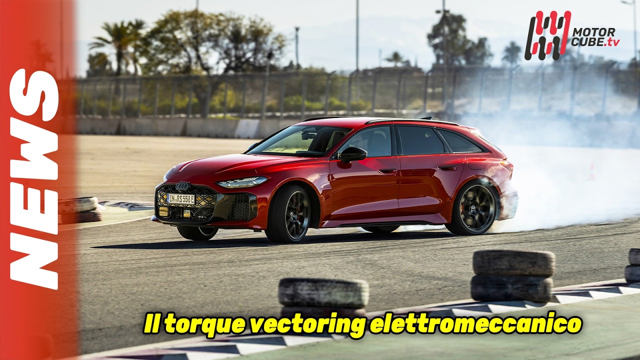 AUDI RS5 & IL SISTEMA ELETTROMECCANICO DYNAMIC TORQUE CONTROL - YouTube