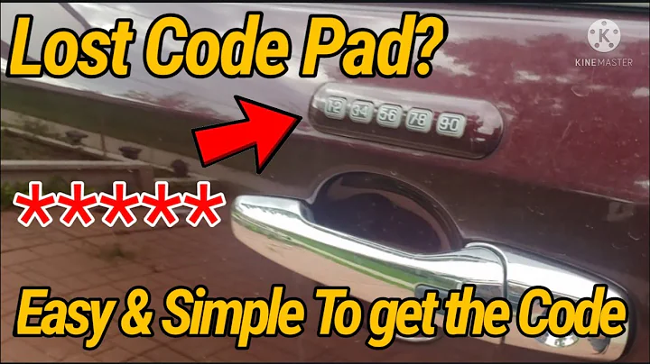 I Dont know the Code for this Keyless Entry Keypad Lincoln Mkx/FordEdge