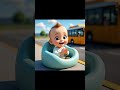 The Wheels On The Bus Go Round and Round 🚌 | Fun Kids Song &amp; Nursery Rhyme