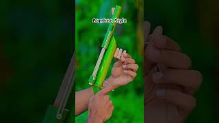 Satisfying Bamboo Balloon Toy Build #bamboo #diy #satisfying