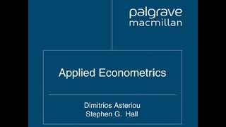 Applied Econometrics by Asteriou, Autocorrelation, Consequences, Detection of Autocorr., 11 12 2020