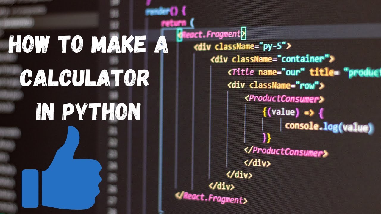 How to make a simple calculator in Python in 10 mins. very easy. - YouTube