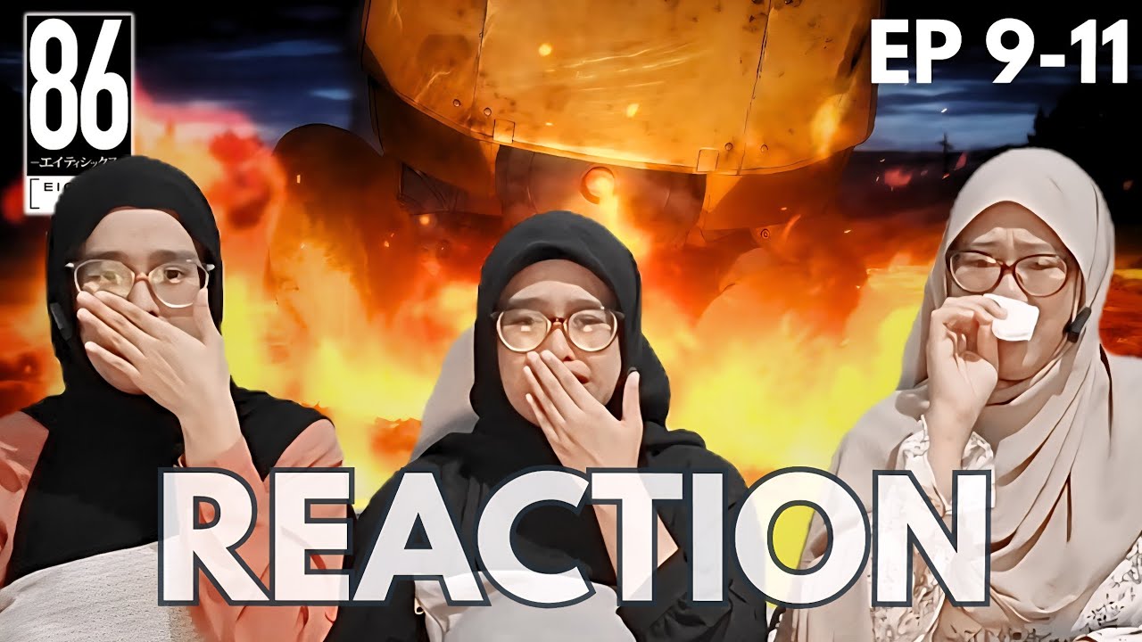 Akhir Perjalanan😭 | Reaction 86 (Eighty Six) | Episode 9-11 | Tibè Reaction!