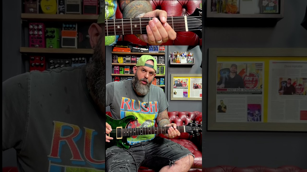 How to Play Detroit Rock City Intro | Easy KISS Classic Rock Guitar Lesson (Video 179/365) #shorts