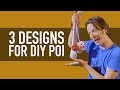 Poi Tutorial: 3 Designs for DIY Poi (COVID-19 lockdown vlog)