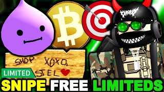 HOW TO SNIPE FREE UGC LIMITEDS! (Roblox UGC Limited U's Guide)