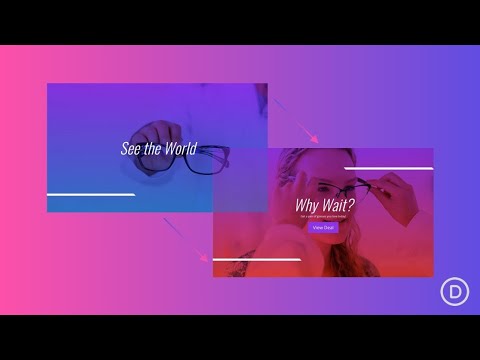 How to Design a Hero Section with Custom Transitions and Animations in Divi