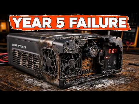 Why Cheap Solar Inverters Fail at Year 5 (The Overheating Trap)