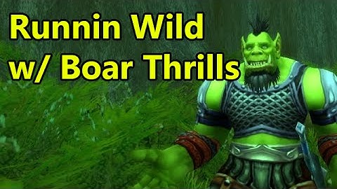 Running Wild with Boar Thrills and Billy (WoW Machinima) by Wowcrendor | WoWcrendor
