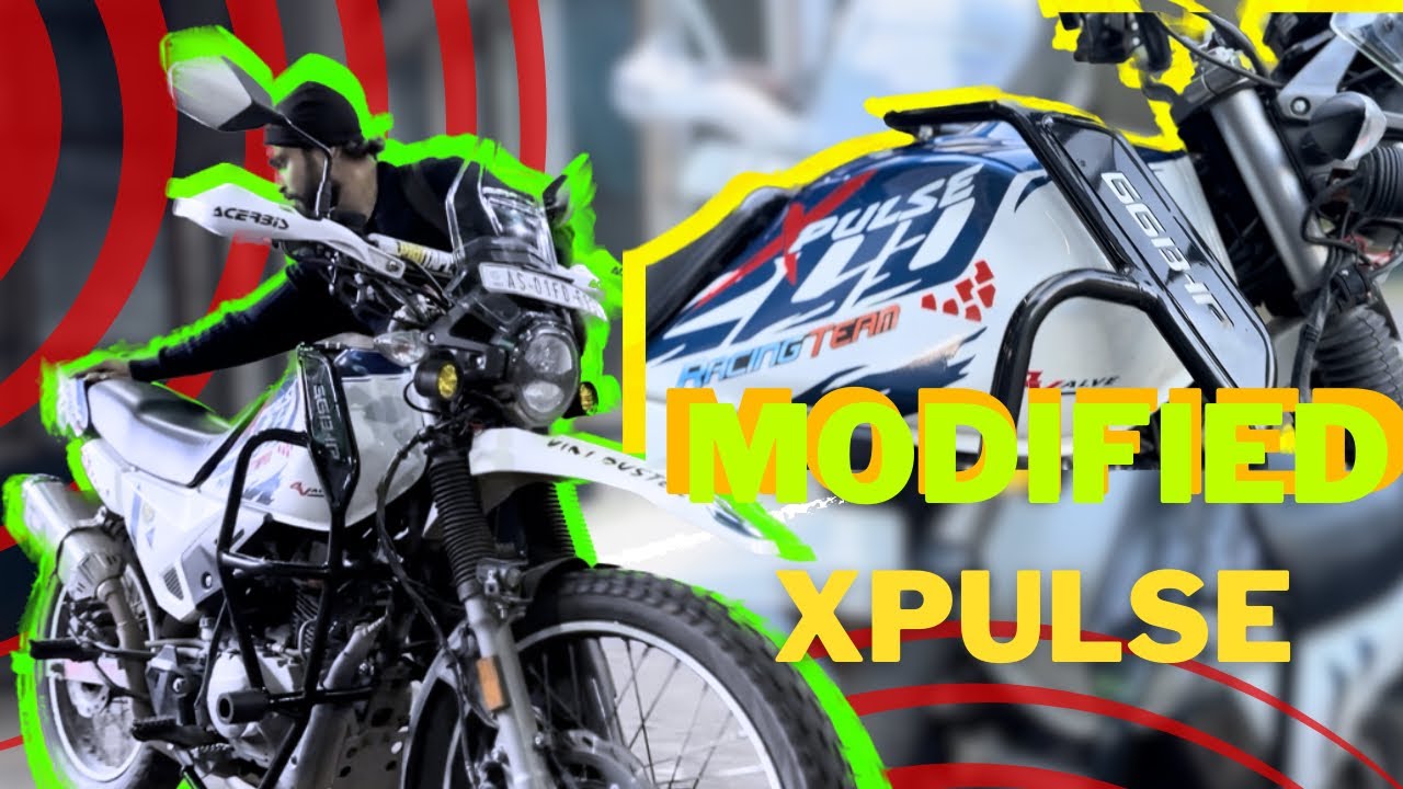 BEST MODIFIED XPULSE 200 4v | INSTALLED SHARK EDITION CRASH GUARD | # ...