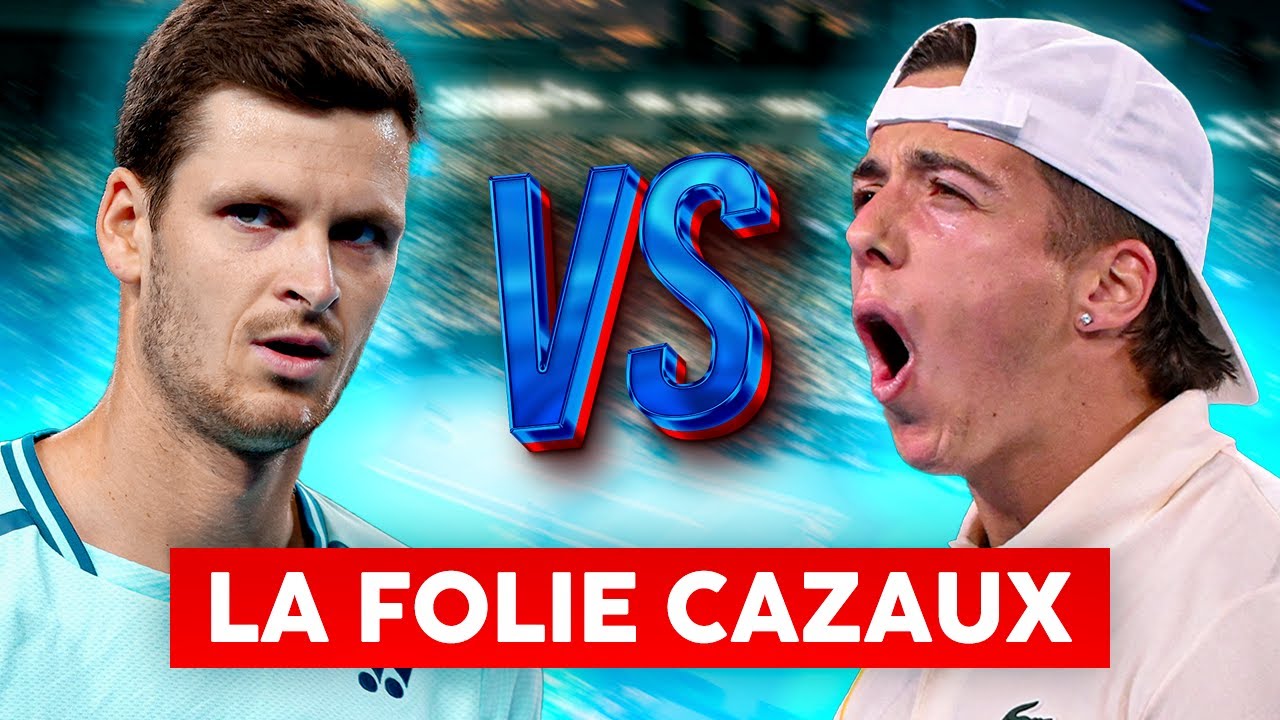 CAZAUX peut-il nous faire le COUP de TSONGA à l'Open d'Australie ? 🔥 ...