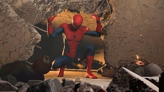 Spider Man Remastered Gameplay Save People in Fisk Tower, New York City #3