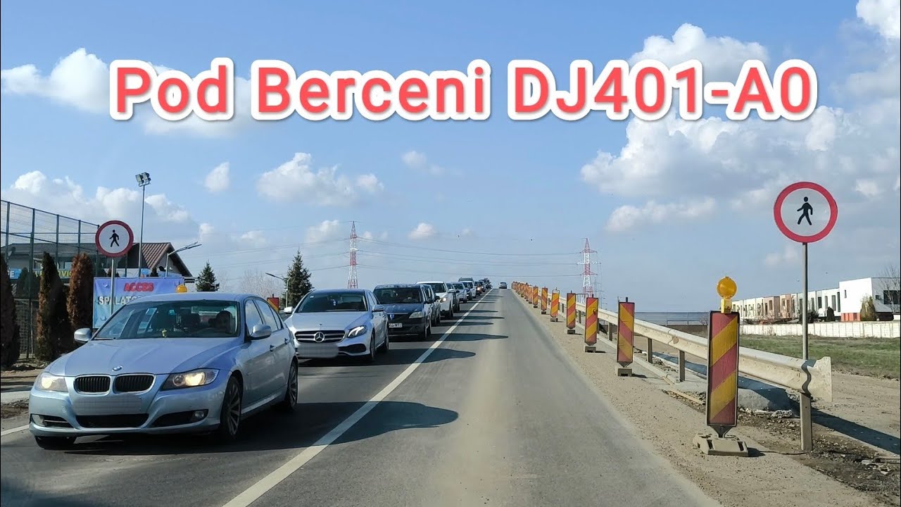 Trafic pod Berceni DJ401 - Autostrada A0 Sud Lot 1 | Martie 2024