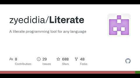 GitHub - zyedidia/Literate: A literate programming tool for any language