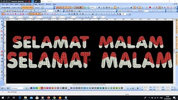 Tutorial wilcom, Cara Desain Bordir Tulisan 2 warna #wilcome2 #wilcomembroidery