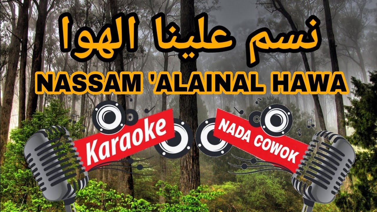 NASSAM 'ALAINAL HAWA (KARAOKE)‼️Nada Pria
