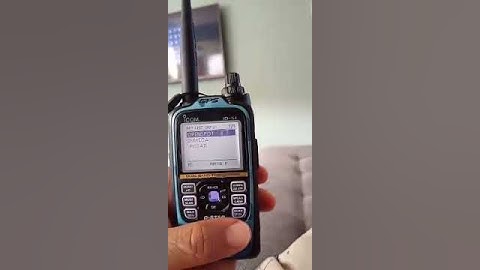 Dstar DR mode -add to memory in seconds ICOM ID-51